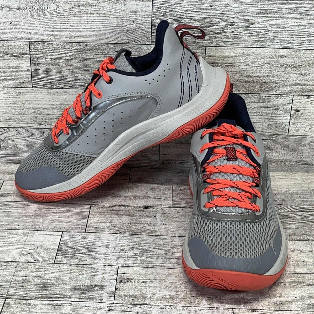 Under Armour Curry 3Z6 3025091-101 Gray Basketball Shoes Youth Size 5.5Y